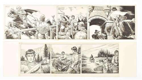 [ORIGINAL BOOK & COMIC ARTWORK] WIJN, P. (1929-2010). ARAM | Zwiggelaar Auctions