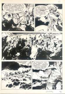 Tex n. 521 - Giovanni Ticci - tavola originale "Kiowas" - Loose page - (2004) | Catawiki