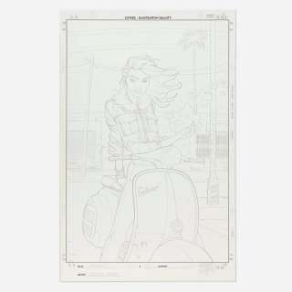 Casey Jones, Jubilee #2 Cover Original Art (Marvel Comics, 2004) | Landry Pop Auctions