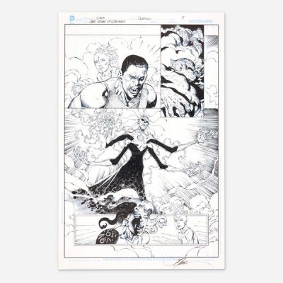 Ardian Syaf And Jonathan Glapion | Lot 330 - Green Lantern Corps: Edge of Oblivion #4 Story Page 7 Original Art (DC Comics, 2016) | Landry Pop Auctions
