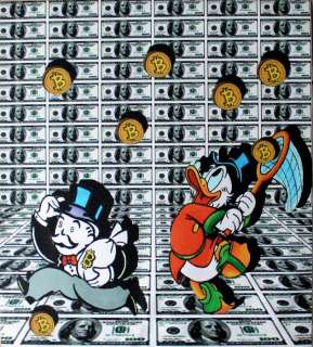 Brisan Gabriel - Mixed Media Streetart - "Ca$h Only" | Catawiki