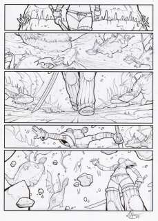 John Simon Loche - Planche encrée - Alika