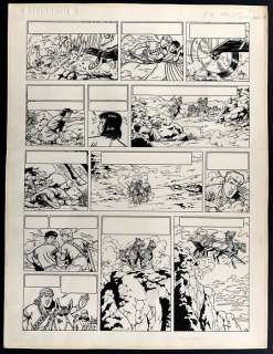 Martin, Jacques - Planche originale (grand format) - p.24 - Alix / Alex T.4 - Le Tiare d’Oribal / De Tiara van Oribal - Indian ink on Steinbach drawing paper - (1955) | Catawiki