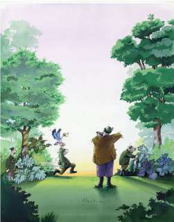 Roger Blachon (1941-2008) - La Chasse aux canards, 1990