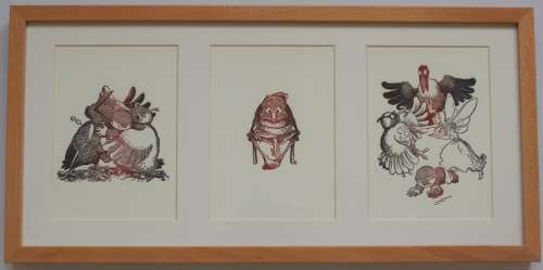 Jean Dulieu - Irisdruk Paulus en Priegeltje | Zwiggelaar Auctions