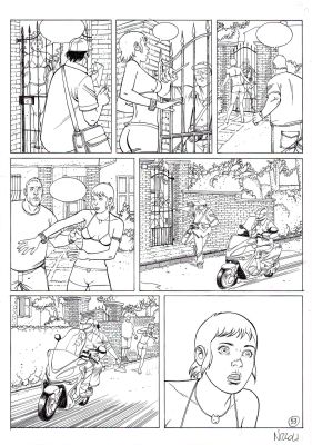 Marco Nizzoli | Le Jour des magiciens vol.4 p.53 | Tavole Originali