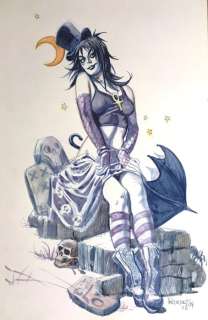 The Sandman - Dan Brereton - Death/The Sandman Original Drawing - Unique copy - (2011/2012) | Catawiki