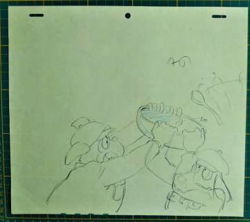 Meitantei HÅmuzu - Original sketch - Hayao Miyazaki - Unique copy - (1984) | Catawiki