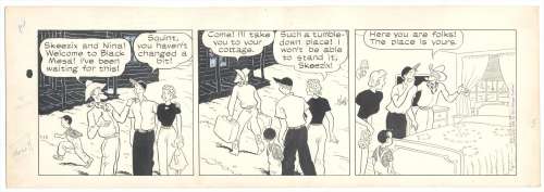 Frank King | King - Gasoline Alley Original Daily Strip 7/26/1950 | Russ Cochran
