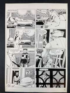 Rosso Stenton - A. Micheluzzi - tavola originale "Shanghai" - Loose page - (1982) | Catawiki