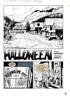 Magico Vento n. 87 - Barbati - 11x Tavole Originali "Halloween" - Loose page - (2004) | Catawiki