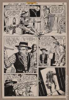 Original Art for All Star Western (1970) Issue 10, Page 6 by Tony DeZuniga | mycomicshop.com