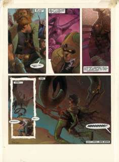 Colin Macneil - 2000ad death of johnny alpha, strontium dog - colin macneil - judge dredd