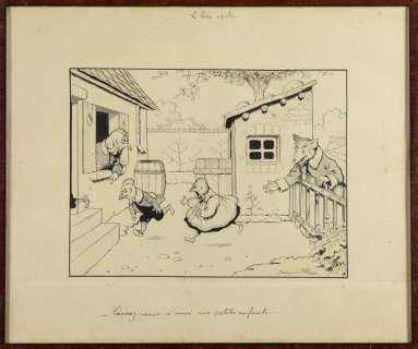 Rabier, Benjamin | LE BON APOTRE "Laissez venir à moi vos petits enfants". | Cornette de St Cyr