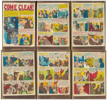 Al Williamson | Williamson - "COME CLEAN!" CRIME SuspenStories #16 | Russ Cochran