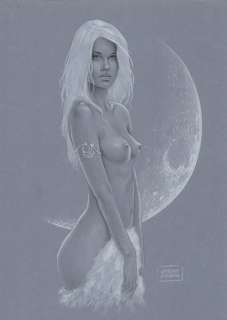 Pin Up - G. De Luca - original artwork - Loose page | Catawiki