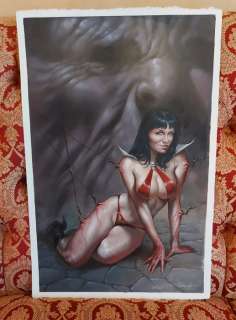 Lucio Parrillo | Vengeance Of Vampirella #13 - Cover Originale - Lucio Parrillo - Page volante - (2020) | Catawiki