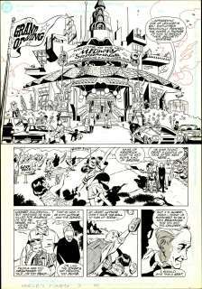 Steve Rude | Rude - "WORLDS AT WAR", World’s Finest #3, Page 40, 1990 NO RESERVE! | Russ Cochran