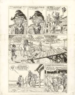 Hermann - Comanche – Tome 1 – Planche originale 3
