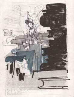 Loisel | Peter Pan, illustration au feutre, au stylo bille … | Millon