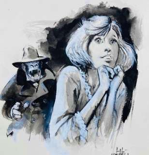 Follet, René | Follet, René - Dessin original - Edmund Bell - Lil | Catawiki