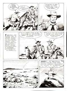 Guglielmo Letteri | Tex n. 134 - Letteri - 3x Tavole Originali "Condor pass" - Page volante - (1971) | Catawiki