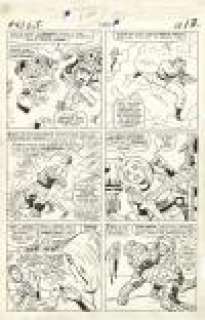 Jack Kirby | FANTASTIC FOUR # 43  PAGE 13 | Pedigree Comics
