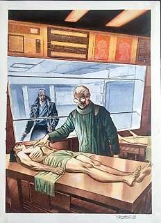 Roberto De Angelis - Nathan Never n. 238 - Roberto De Angelis - copertina originale - Page volante