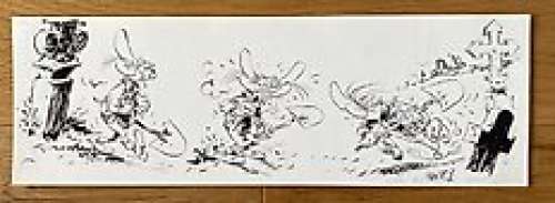 Marc Hardy | Pierre Tombal - illustration Ã  l’encre de chine pour le journal Spirou - Â«Â La courseÂ Â» - Page volante | Catawiki