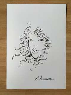 Manara | Milo Manara - Miele sketch drawing - Page volante (2019) | Catawiki
