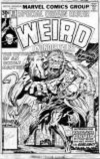 Jack Kirby | WEIRD WONDER TALES # 19 COVER ORIGINAL ART : KIRBY | Pedigree Comics