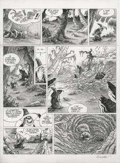 Gadelette, Michel | Gadelette, Michel - Planche originale - Radada, la méchante sorcière T2 - Waugh ! - (2000) | Catawiki