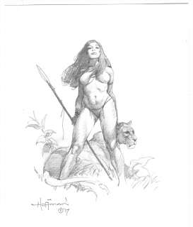 Mike Hoffman | Hoffman - The Lion Lass!, 2017 NO RESERVE! | Russ Cochran