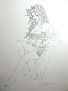 Roberto Baldazzini - 42X32 Cm. | Pin Up - R. Baldazzini - original illustr. - Page volante | Catawiki