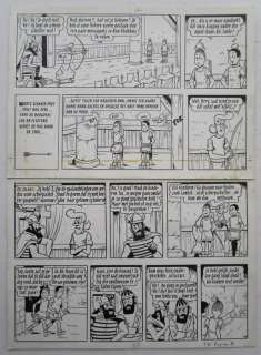 Studio Vandersteen | Suske en Wiske - Originele pagina (p.47) - Lambiorix - Page volante - (1973) | Catawiki