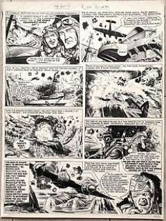 Colquhoun, Joe | Colquhoun, Joe - Originele pagina - Paddy Payne, Warrior of the Skies - Page volante - (1961) | Catawiki