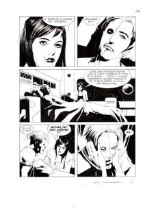 Corrado Roi | Nathan Never gig. n. 17 - C. Roi - Tavola Originale "Il giorno della maschera" - Page volante - Exemplaire unique - (2014) | Catawiki