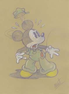 Millet | Classic Mickey Mouse - Millet - Original Drawing | Catawiki