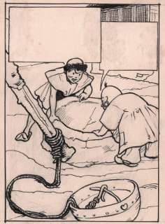 Laudy, Jacques | Hassan et Kaddour - Le voleur de Bagdad / De dief van Bagdad - Planche originale (planche 4) - Avec album de luxe - Cartonné - EO - (1948/2021) | Catawiki