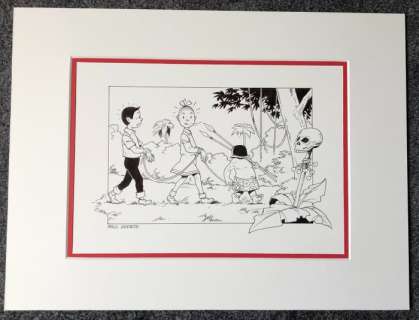 Paul Geerts | Suske en Wiske - Paul Geerts - originele tekening in inkt op karton - De droevige duif | Catawiki