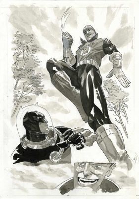 Batman: the Brave and the Bold #13 – “The invader – part I” – tav. 6 | Cart Gallery