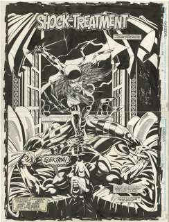 DAREDEVIL-1964 Issue #314 Double Page Splash | ComicConnect