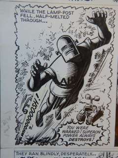 Kearon, Edward | Kearon, Edward - Originele pagina - Archie, de man van Staal - The Superons - (1968) | Catawiki