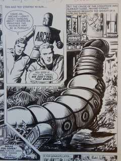 Kearon, Edward | Kearon, Edward - Originele pagina - Archie, de man van Staal - The Superons - (1968) | Catawiki