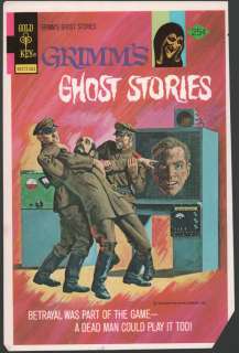 Vintage Stats And Production Art | Grimm’s Ghost Stories #22 Cover Proof - Gold Key - 1975 | Anthony’s Comic Book Art