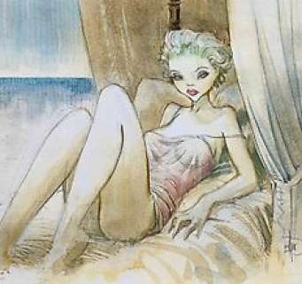 Andreae, Jean-Baptiste - Andreae, Jean-Baptiste - Dessin original couleur - Manie Ganza