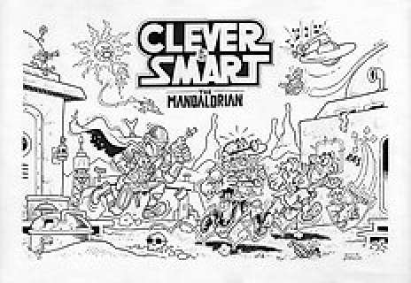 Redo, Jordi David - Redo, Jordi David - Original drawing - Clever & Smart - The Mandalorian