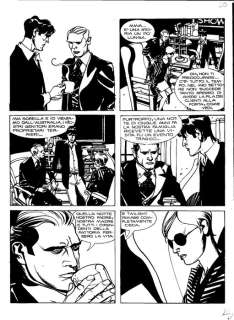 Nicola Mari | Dylan Dog n. 180 - 2x N.Mari - Tavola Originale "Notti di Caccia" - Page volante - EO - (2001) | Catawiki