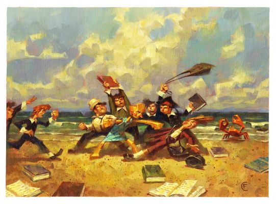 Corli, Francesco | “Le Avventure di Pinocchio – Storia di un Burattino” – illustrazione 34 | Cart Gallery