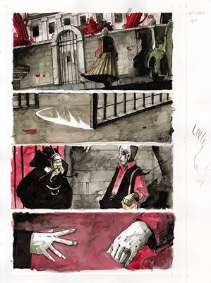 “Hellboy – the Monster of Nivola” – tav.05 | Cart Gallery
